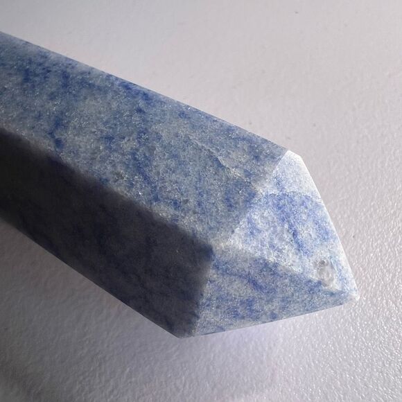 Blue Aventurine Double Terminated Meditation Wand (7) - Picture 3 of 9